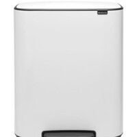 Brabantia Bo Pedal Bin 60 л (белый)
