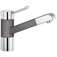 Blanco Zenos-S Silgranit (хром/темная скала) [518784] Image #1