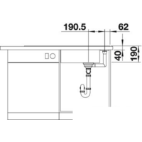 Blanco Axia III XL 6 S (темная скала) [522180] Image #4