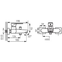 Ferro Algeo Square BAQ1BLC Image #2
