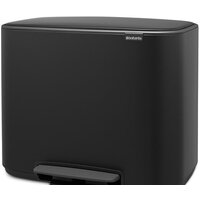 Brabantia Bo Pedal Bin 3 x 11л (черный матовый) Image #2