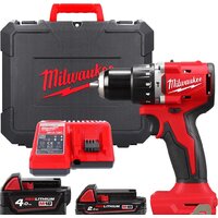 Milwaukee M18 M18BLPDRC-422C 4933492825 (с 2-мя АКБ 2 Ач + 4 Ач, кейс)