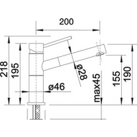 Blanco Alta-S Compact Silgranit (серый беж) [517634] Image #2