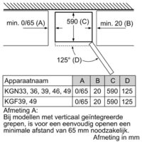 Bosch Serie 4 KGN36VWED Image #8