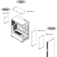Thermaltake Versa T25 TG CA-1R5-00M1WN-00 Image #12