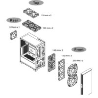 Thermaltake Versa T25 TG CA-1R5-00M1WN-00 Image #13