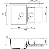 Omoikiri Daisen 78-2 BL Image #2