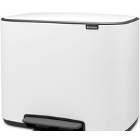 Brabantia Bo Pedal Bin 3 x 11л (белый) Image #2