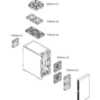 Thermaltake S100 TG Snow Edition CA-1Q9-00S6WN-00 Image #13