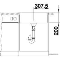 Blanco Naya 6 519639 (темная скала) Image #4