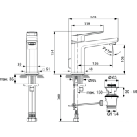 Ideal Standard Tonic II A6326AA Image #2