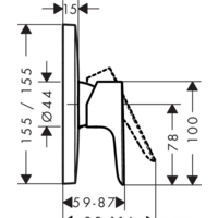 Hansgrohe Talis E 71765000 (хром) Image #2