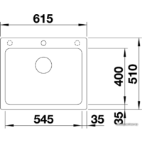 Blanco Naya 6 519638 (антрацит) Image #2