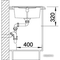 Blanco Metra XL 6 S (антрацит) [515286] Image #3