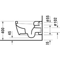 Duravit ME by Starck 2528090000 Image #4