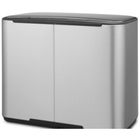 Brabantia Bo Pedal Bin 11л + 23л (стальной матовый) Image #3