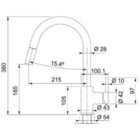 Franke Lina 115.0626.051 (хром) Image #5