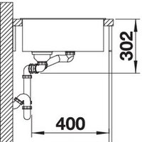 Blanco Axia III 6 S (разделочная доска из стекла, серый беж) Image #3
