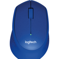 Logitech M330 Silent Plus (синий)