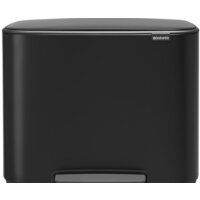 Brabantia Bo Pedal Bin 11л + 23л (черный матовый)