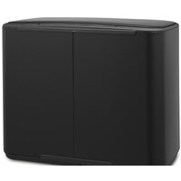Brabantia Bo Pedal Bin 11л + 23л (черный матовый) Image #3