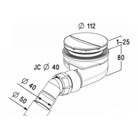 Radaway Turboflow TB90P (хром) Image #2