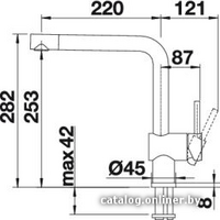 Blanco Linus Silgranit (темная скала) [518814] Image #2