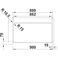 Blanco Vintera XL 9-UF 526103 (алюметаллик) Image #3