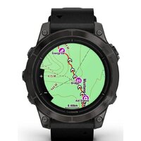 Garmin Epix Pro Gen 2 Sapphire 47 мм (карбоново-серый титан/черный, с кожаным и силиконовым ремешками) Image #4