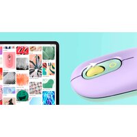 Logitech Pop Mouse (сиреневый/зеленый) Image #7