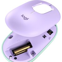 Logitech Pop Mouse (сиреневый/зеленый) Image #2