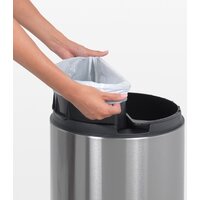 Brabantia Touch Bin Recycle 2 x 20 л (стальной защитой от отпечатков) Image #4