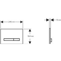 Geberit Sigma 50 115.671.DW.2 (черный/черный хром) Image #2