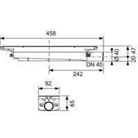 Tece Drainprofile 673002 (боковой слив) Image #2