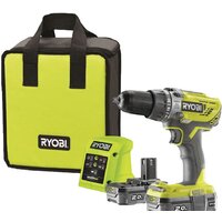 Ryobi R18PD3-220S 5133003342 (с 2-мя АКБ, сумка) Image #2