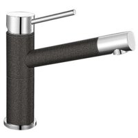 Blanco Alta Compact Silgranit (антрацит) [515323]