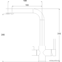 Aquasanita Akvaduo 2663 (черный металлик) Image #7