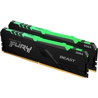 Kingston FURY Beast RGB 2x16ГБ DDR4 2666 МГц KF426C16BB12AK2/32 Image #1