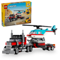 LEGO Creator 31146 Грузовик-платформа с вертолетом 3в1 Image #3