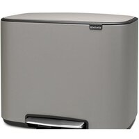 Brabantia Bo Pedal Bin 36 л (минерально-серый) Image #2