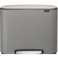 Brabantia Bo Pedal Bin 36 л (минерально-серый)