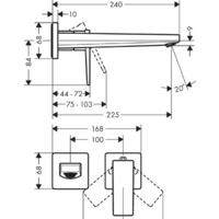 Hansgrohe Metropol 32526700 (белый матовый) Image #3