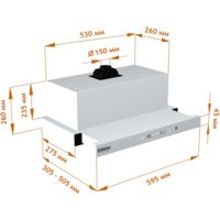 Backer TH60CL-15F1K-Shiny White MC Image #2