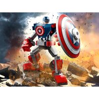 LEGO Marvel 76168 Капитан Америка: Робот Image #12