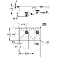 Grohe K700U 80-S 76/45 1.5 lh 31575SD1 Image #3