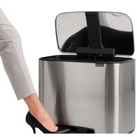 Brabantia Bo Pedal Bin 36 л (стальной матовый) Image #9