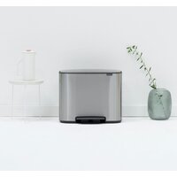 Brabantia Bo Pedal Bin 36 л (стальной матовый) Image #7
