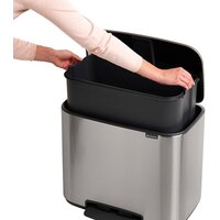 Brabantia Bo Pedal Bin 36 л (стальной матовый) Image #5