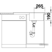 Blanco ZIA 45 S (антрацит) [514732] Image #4