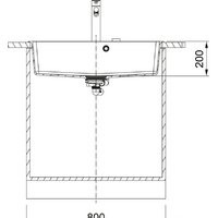 Franke Centro CNG 610-73 114.0628.436 (оникс) Image #3
